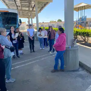 Trabajo relacionado con pesticidas en Santa María